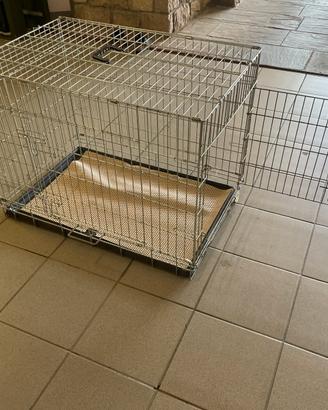 Gabbia cani kennel metallo 88 x 58 x 67