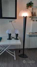 LAMPADA DA TERRA + 2 LAMPADE DA TAVOLO/COMODINO