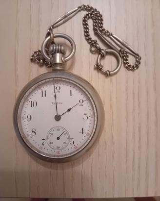 Orologio da tasca con catena-Elgin