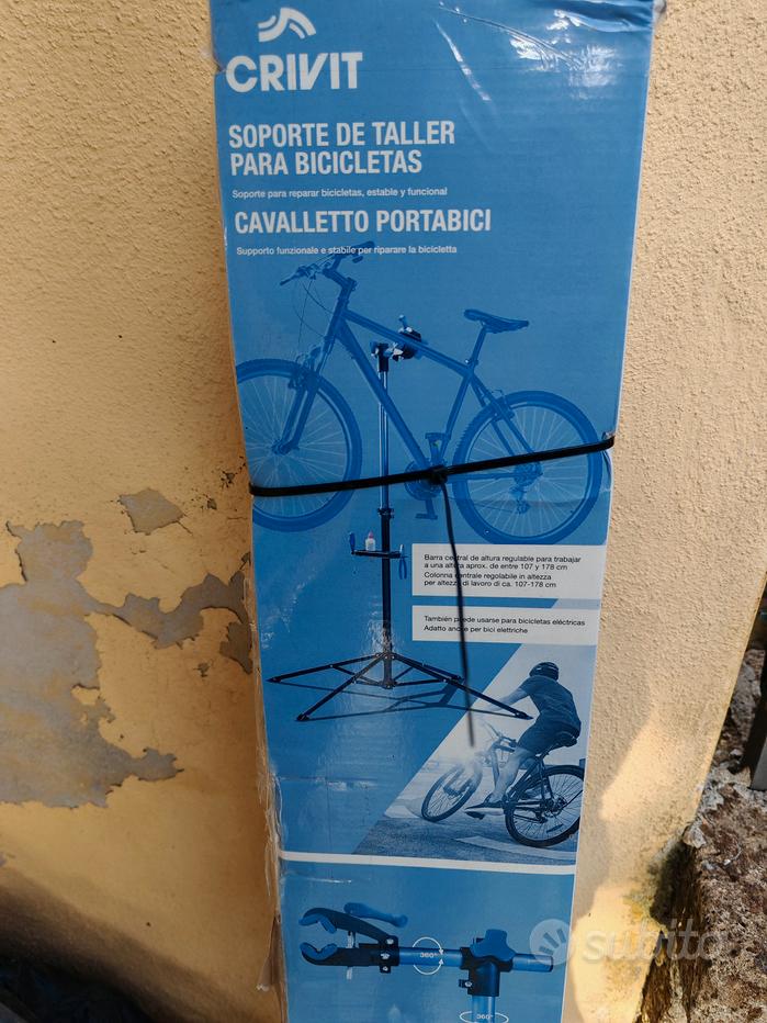 Cavalletto Portabici Da Terra Wyxron - Supporto Per Bici 20"-29" Ripiegabile Per Garage E Casa