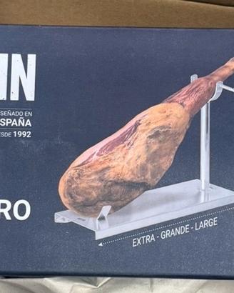 PORTA PROSCIUTTO ACCIAIO INOX JAMONERO QUTTIN