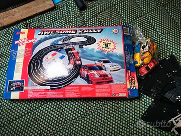 Pista elettrica auto rally