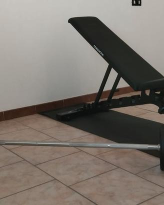 Kit Palestra NUOVO -  Panca + Bilanciere e Pesi 