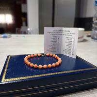 Bracciale oro e corallo