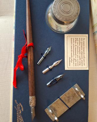 set calligrafico "scrittureria "