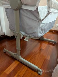 Culla BREVI "nanna oh" grigio perla- bianconiglio