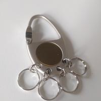 Portachiavi placcato oro