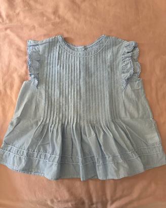 Maglietta da donna blu