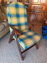 Sedia a sdraio imbottita