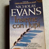 LIBRO "INSIEME CON I LUPI" NICHOLAS EVANS