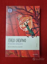 Libro Italiano Italo Calvino Il Barone Rampante Os