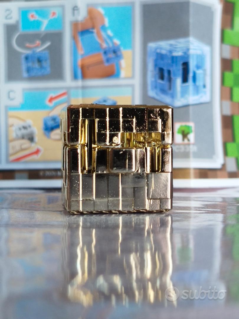 GOLDEN BLOCK KINDER JOY MINECRAFT 2026 + CARTINA - Collezionismo In ...