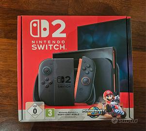 Nintendo Switch 2 bundle Mario Kart World  Nuova 