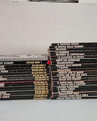 blocco di 123 numeri sparsi Dylan Dog