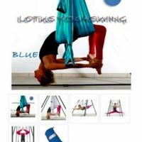 YOGA SWING Lotus Blu per eseguire posizioni yoga