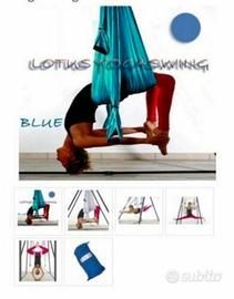 YOGA SWING Lotus Blu per eseguire posizioni yoga