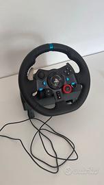 Logitech G29 Volante + Pedaliera per PS4 PS5 PC