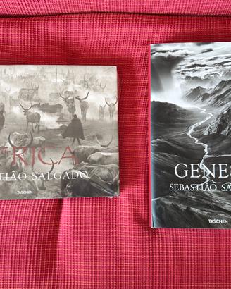 Genesis e Africa Sebastiao Salgado libri foto 