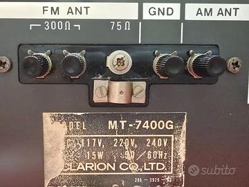 CLARION    sintonizzatore  MT 7400 G