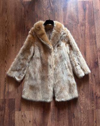 Pelliccia vintage in vero visone - Made in Italy