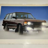 Manuale Uso e Manutenzione Range Rover 1' Serie