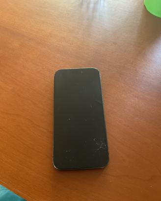 iPhone 15 Pro 256GB schermo danneggiato