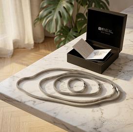 Breil, New Snake, TJ2840, parure acciaio