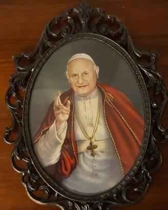 Foto Papa Giovanni XXIII + cornice