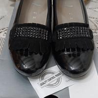 Scarpe nere con tacco