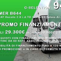 MOTORHOME HYMER DUCATO 6 POSTI BASCULANTE CLIMATIZ