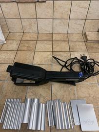 Piastra per capelli lisciante e ondulante