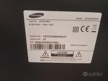 TV Samsung 32 pollici no smart 