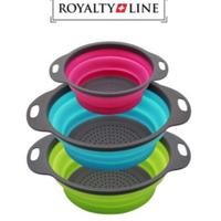 Cestello per setaccio pieghevole e scolapiatti