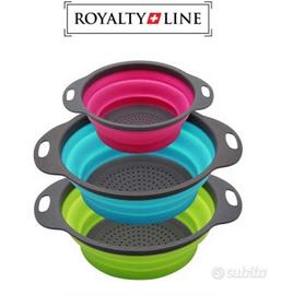 Cestello per setaccio pieghevole e scolapiatti