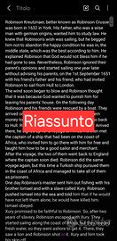 riassunto Robinson Crusoe Black Cat b2.2 Defoe