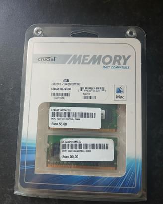 Crucial 4GB DDR3 SO-DIMM Mac