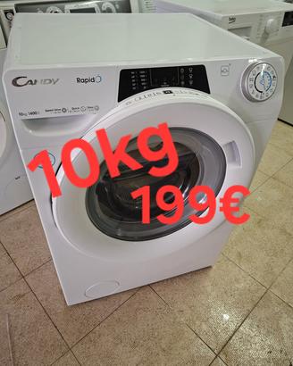 lavatrice candy 10kg motore inverter 1400 giri