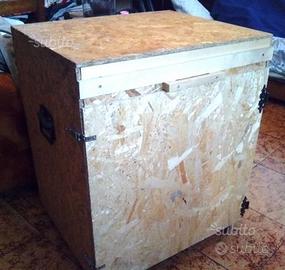 Mobiletto per mercatino con 6 vassoi