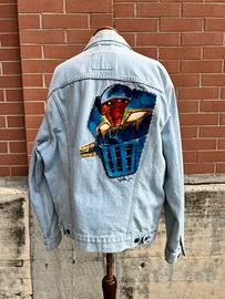 Giubbotto Jeans Levi's Customizzato Mazinga Vintag