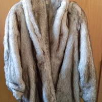 Cappotto, pelliccia sintetica Effetto Volpe Bianca
