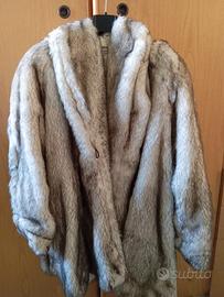 Cappotto, pelliccia sintetica Effetto Volpe Bianca