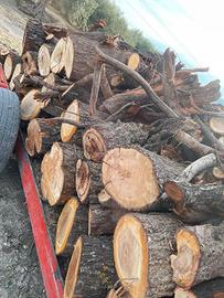 legna di OLIVO e MANDORLO - alta resa!! 