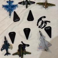 Aerei da combattimento lotto  1/100 modellini