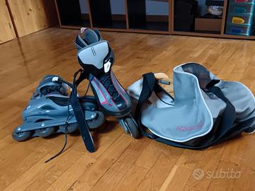 Pattini in linea Decathlon n.42