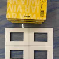 Lotto placche in metallo Vimar Eikon