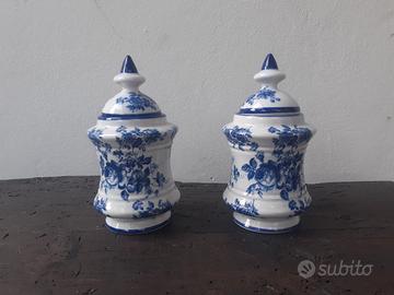 Lotto scatole in ceramica