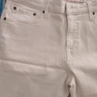 Bermuda in Jeans da uomo, bianco