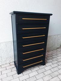 Cassettiera nera di Design