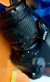 Nikon 5300 + obiettivo 18-55 + filtro + 2 batterie