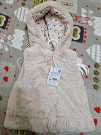 pellicciotto senza maniche